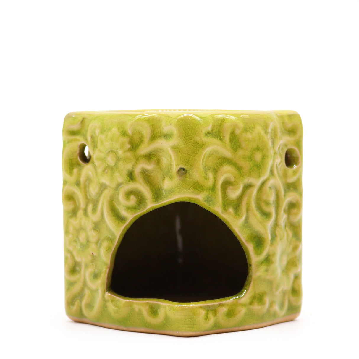 Classic Small Square Floral Oil Burners