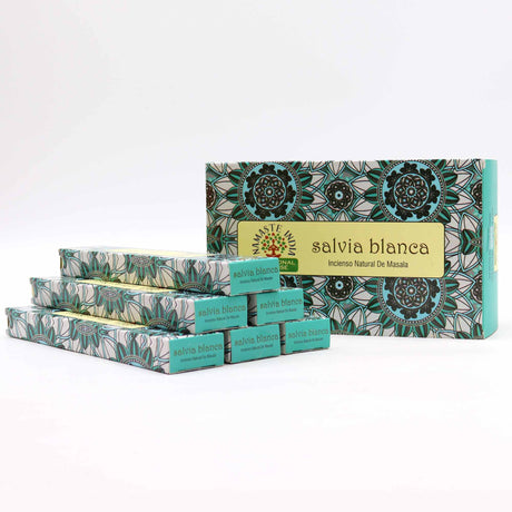 White Sage Incense Sticks Masala Namaste
