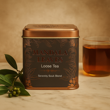 Зелен чай Mint Rose Gunpowder на листа, 50 г