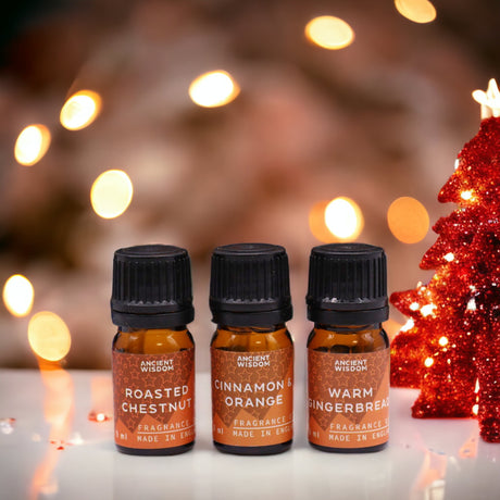 Christmas Fragrance Oil Set, 12 Scents