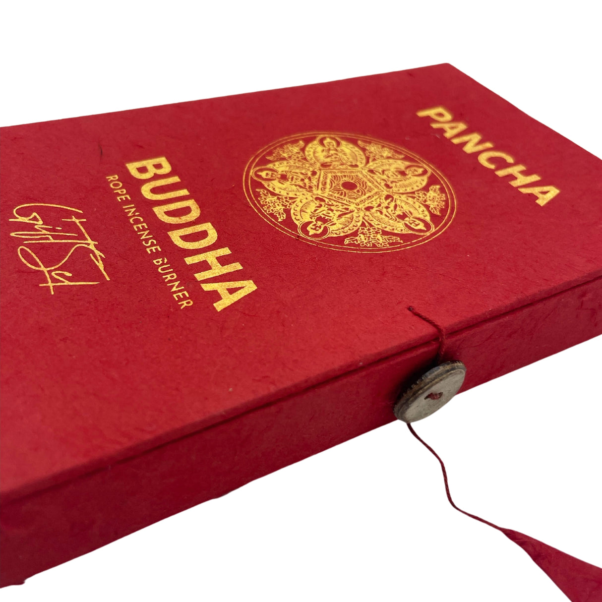Set touwwierook verzilverd Pancha Boeddha 10 touwen