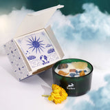 Candela Profumata al Cristallo Citrino Sodalite, Il Sole Tarot