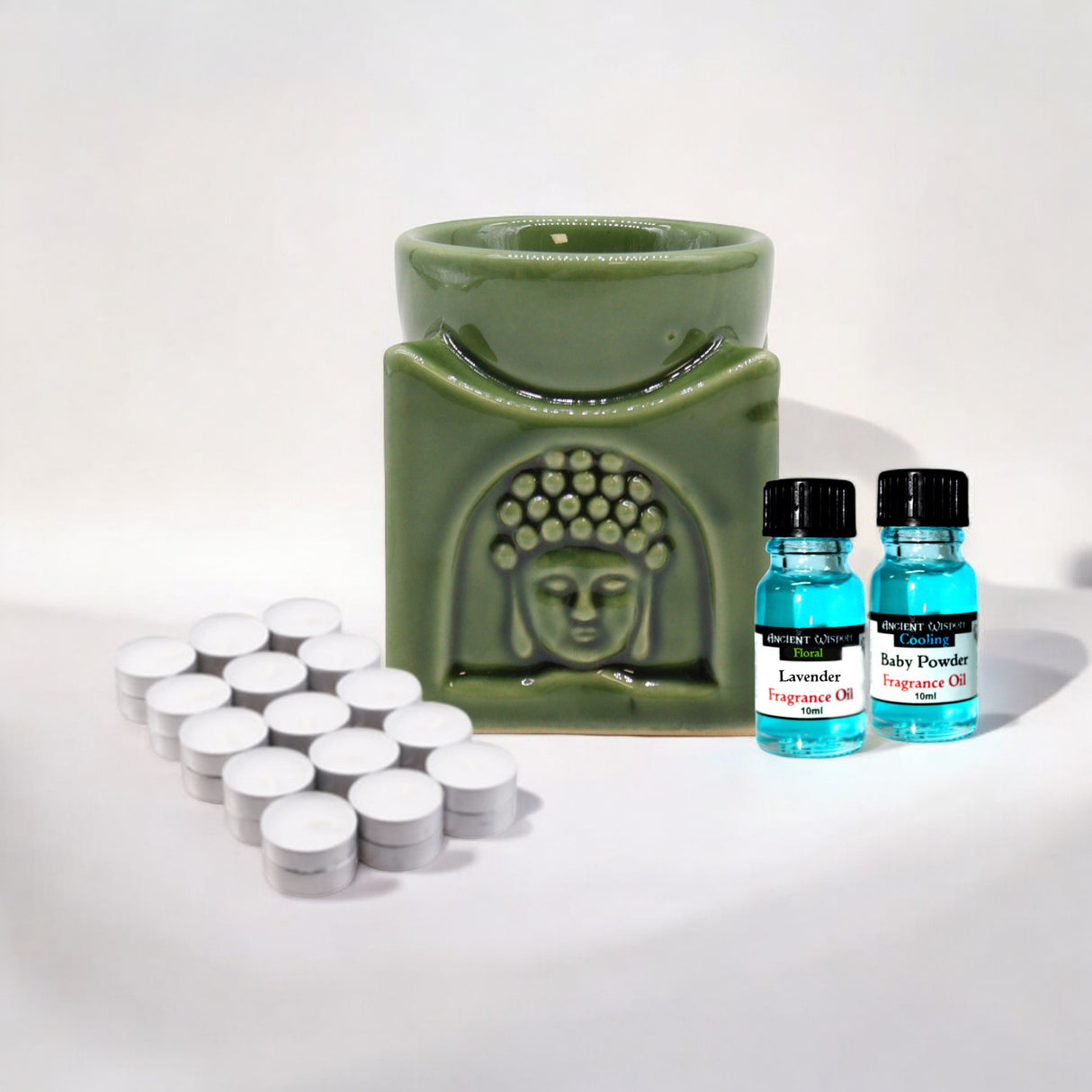 Oil Burner, Fragrance Oils & Tealights Kit - SHAMTAM.COM