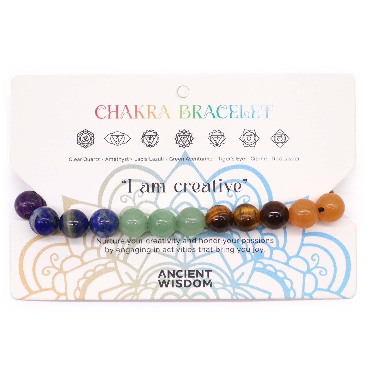 Chakra String Bracelet - 21 Stones