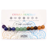 Chakra-String-Armband - 21 Steine