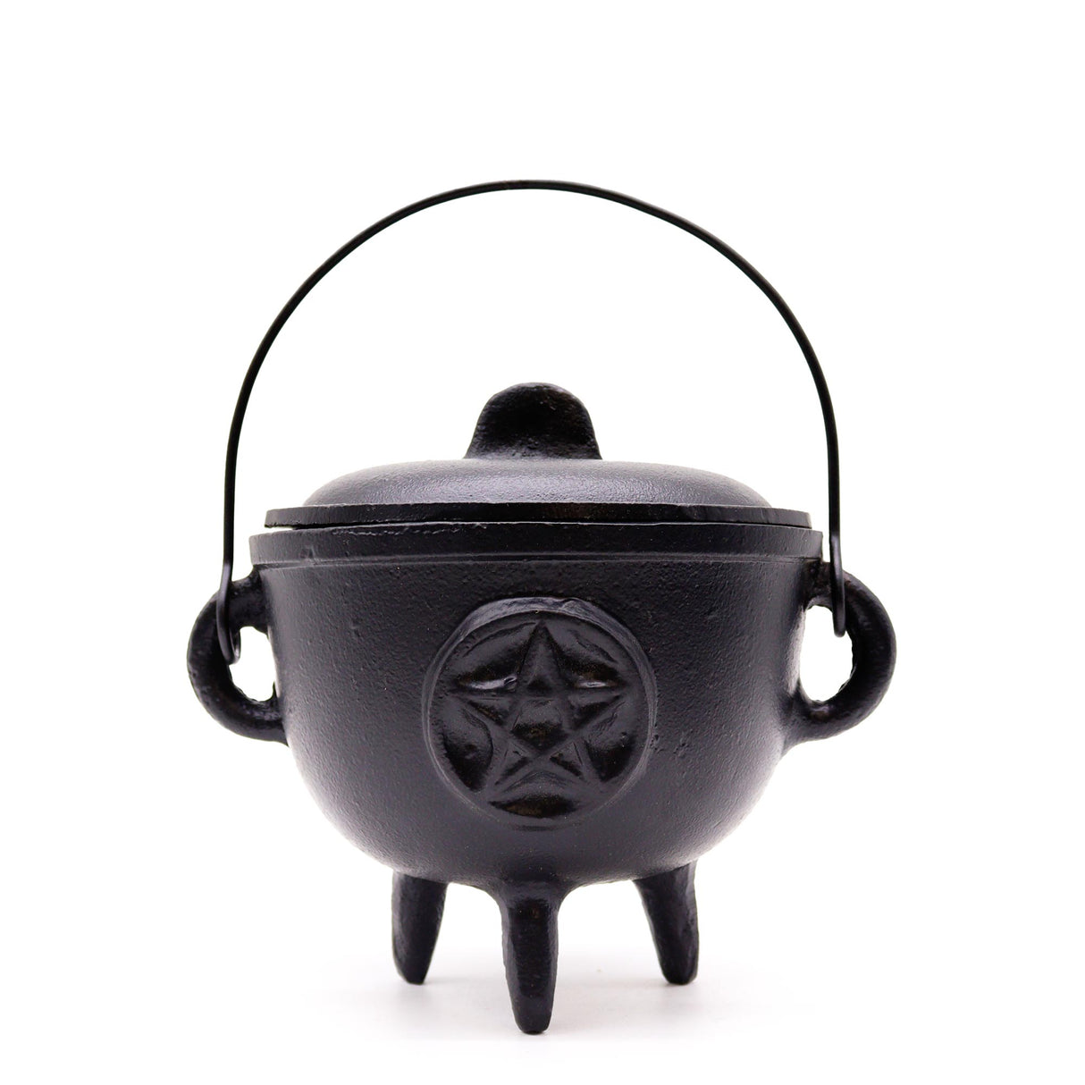 Cast Iron Cauldron with Pentagon 15x15cm Extra Lrg