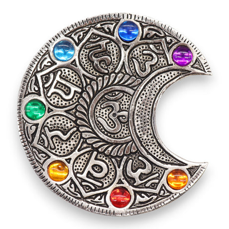Porta Bastoncini di Incenso 7 Chakra Luna