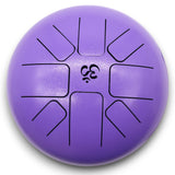 Med Hapi Drum Om Violet - 22x16cm Steel Tongue Drum for Meditation & Relaxation