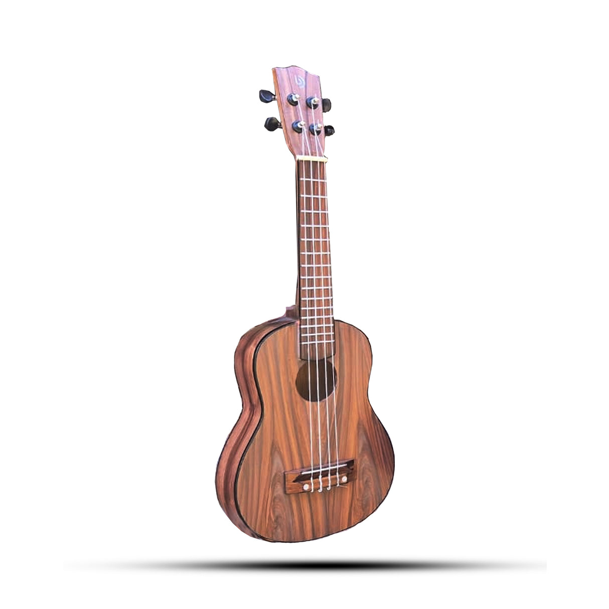 Handcrafted Indonesian 4-String Ukulele with Natural Wood Finish - Perfect for All Skill Levels