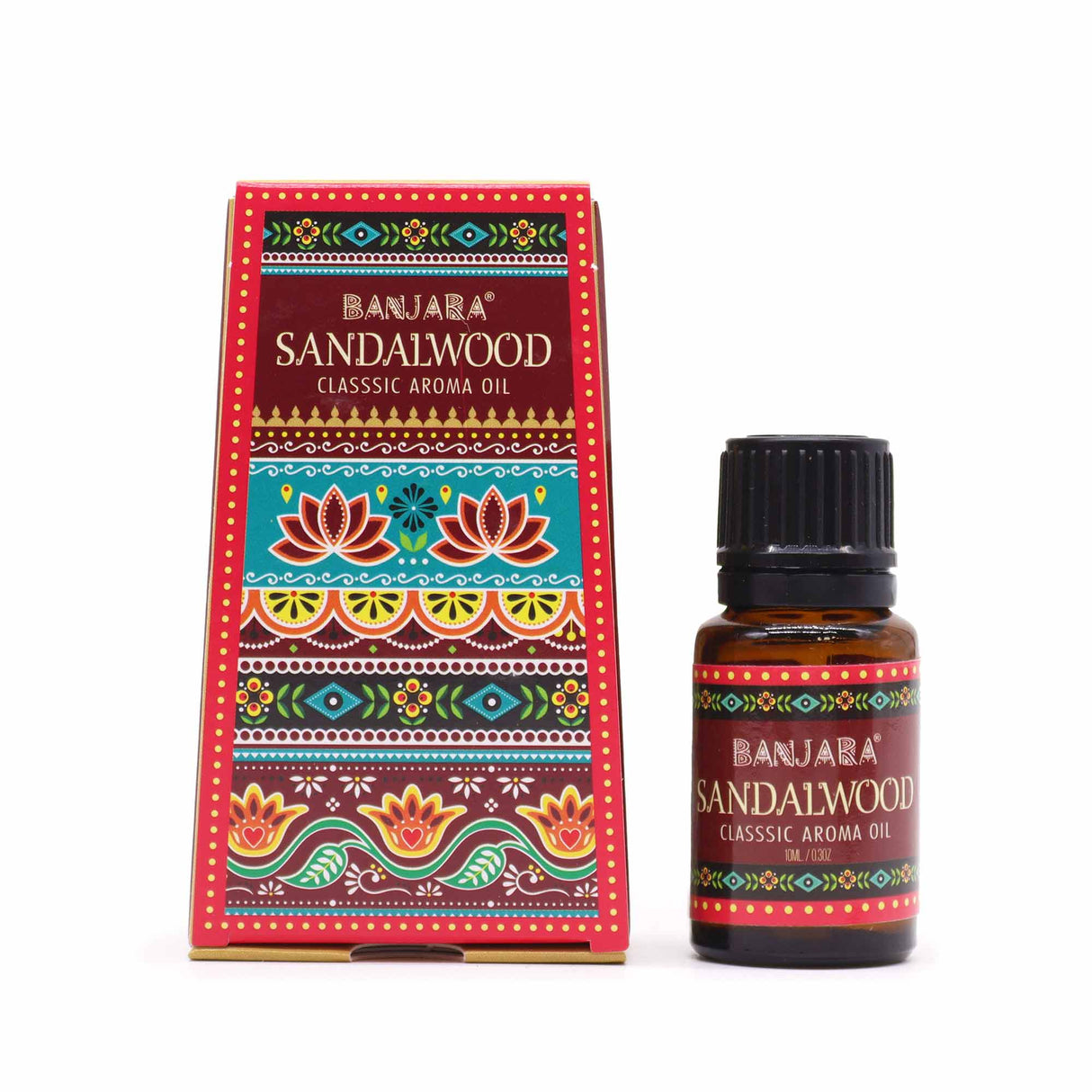 Vonný olej Santalové dřevo 10ml – Banjara