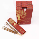 Banjara Tree of Life Oak Tree Botanical Incense - 15g Pack of Natural Handmade Incense Sticks from India
