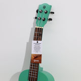 4-húros ukulele narancssárga sunburst, kézzel készített indonéz