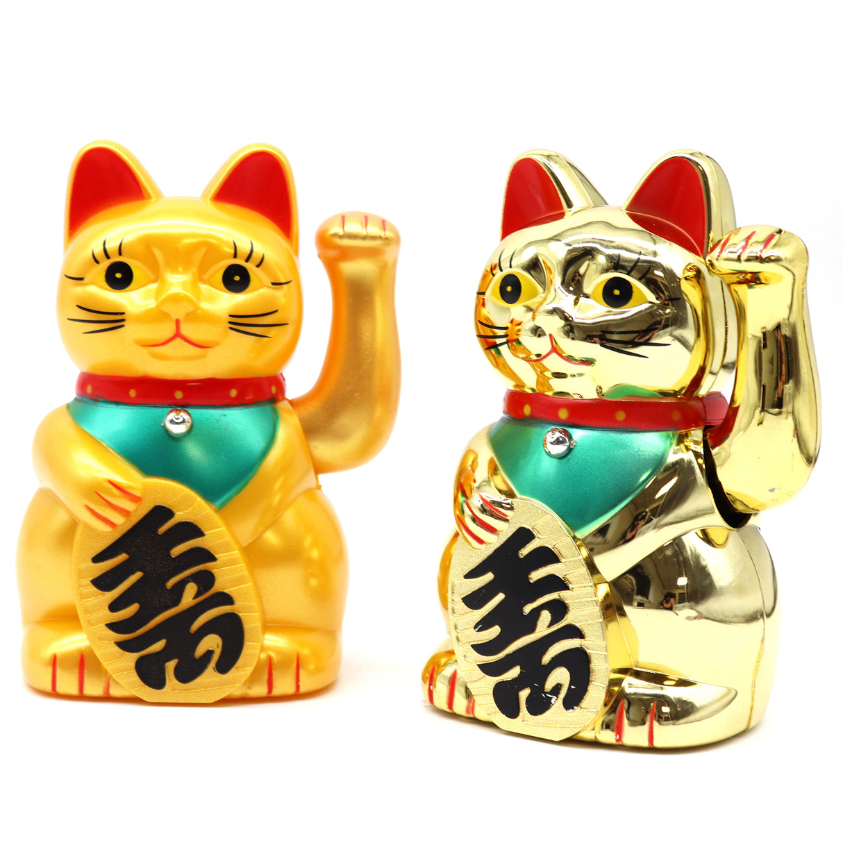 Maneki Neko Money Cat Gold 15cm