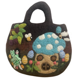 Taška z plstěné látky Fairy Garden