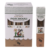 Patchouli røkelse av harpiks gyllen – 30g