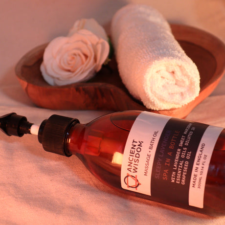 Aromatherapie Massage- und Badeöl Lavendel 300ml