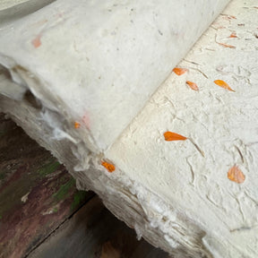 Lokta Craft & Wrapping Paper 51 × 76 cm - Marigold