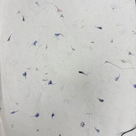 Lokta papier na tvorbu a balenie 51 × 76 cm – okvetný lístok chrpy