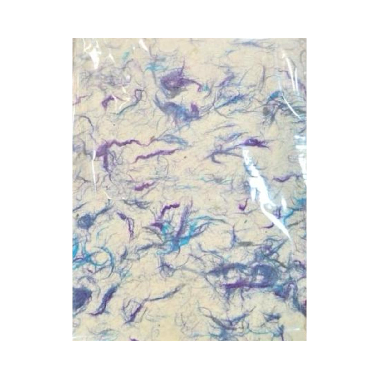 Lokta kézműves és csomagolópapír 51 × 76 cm - kék pamut
