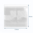 Clear Resealable Poly-Prop Bags 110 × 95 mm, Pack of 500
