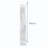 Clear Poly-Prop Incense Bags 400 × 50 mm, Pack of 500
