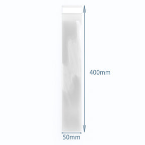 Clear Poly-Prop Incense Bags 400 × 50 mm, Pack of 500