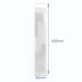 Clear Poly-Prop Bags 420 × 60 mm, Pack of 500