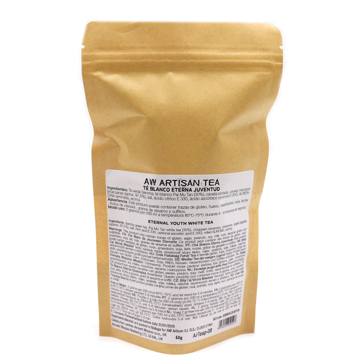 Ceai alb Sencha Pai Mu Tan 50g