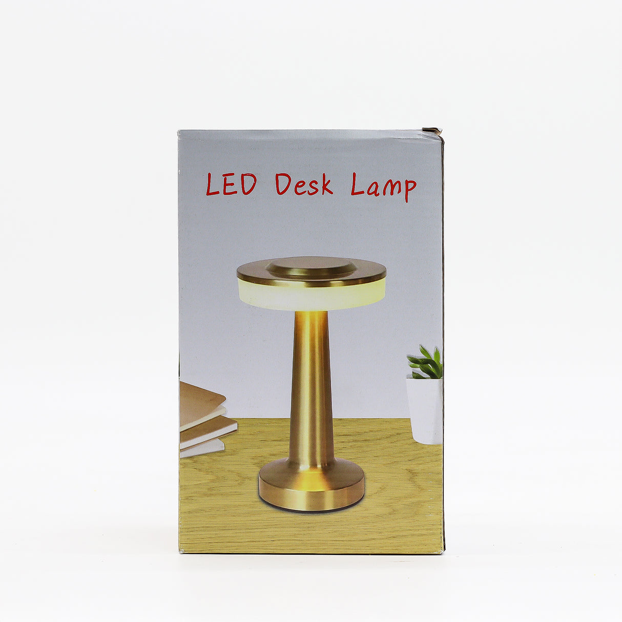 Copper Touch Table Lamp, USB‑C Rechargeable Cordless LED