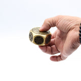 Dés dragon Feng Shui en laiton – talisman de prospérité