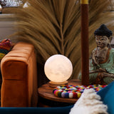 Moon Lamp Night Light, USB, 3-Level, Wooden Base