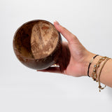 Pequena Taça Natural de Coco para Batidos e Snacks
