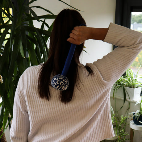 Blauwe Bijvoet Tikmassage Hamer en Gonghamer