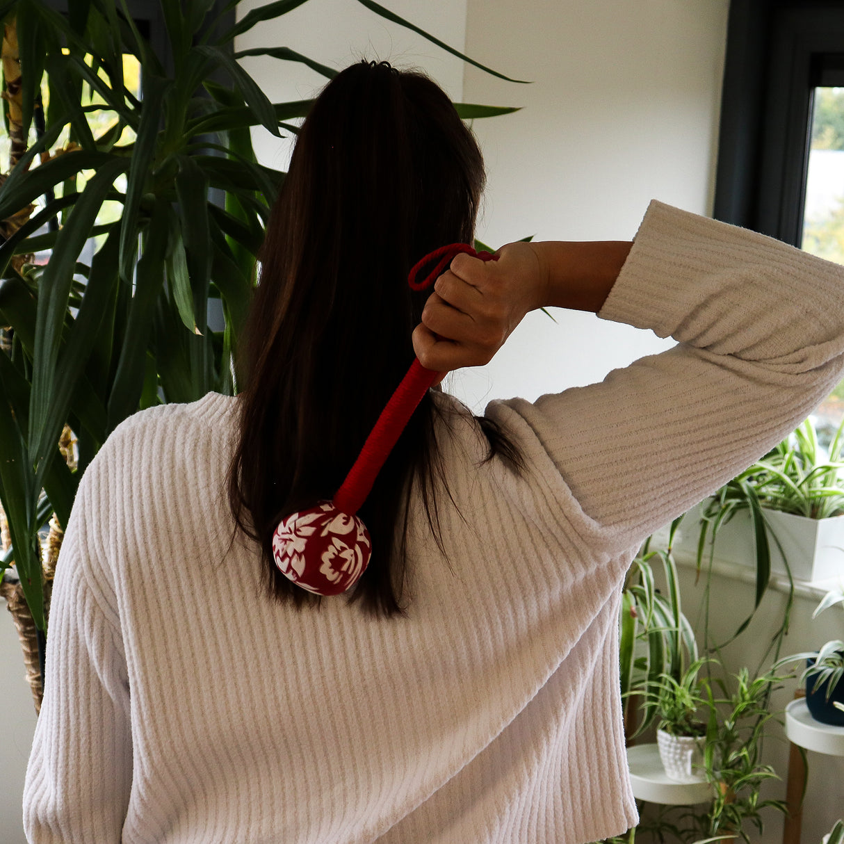 Wormwood Moxa Tapping Massage Hammer – Red