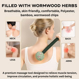 Wormwood Moxa Tapping Massage Hammer – Red