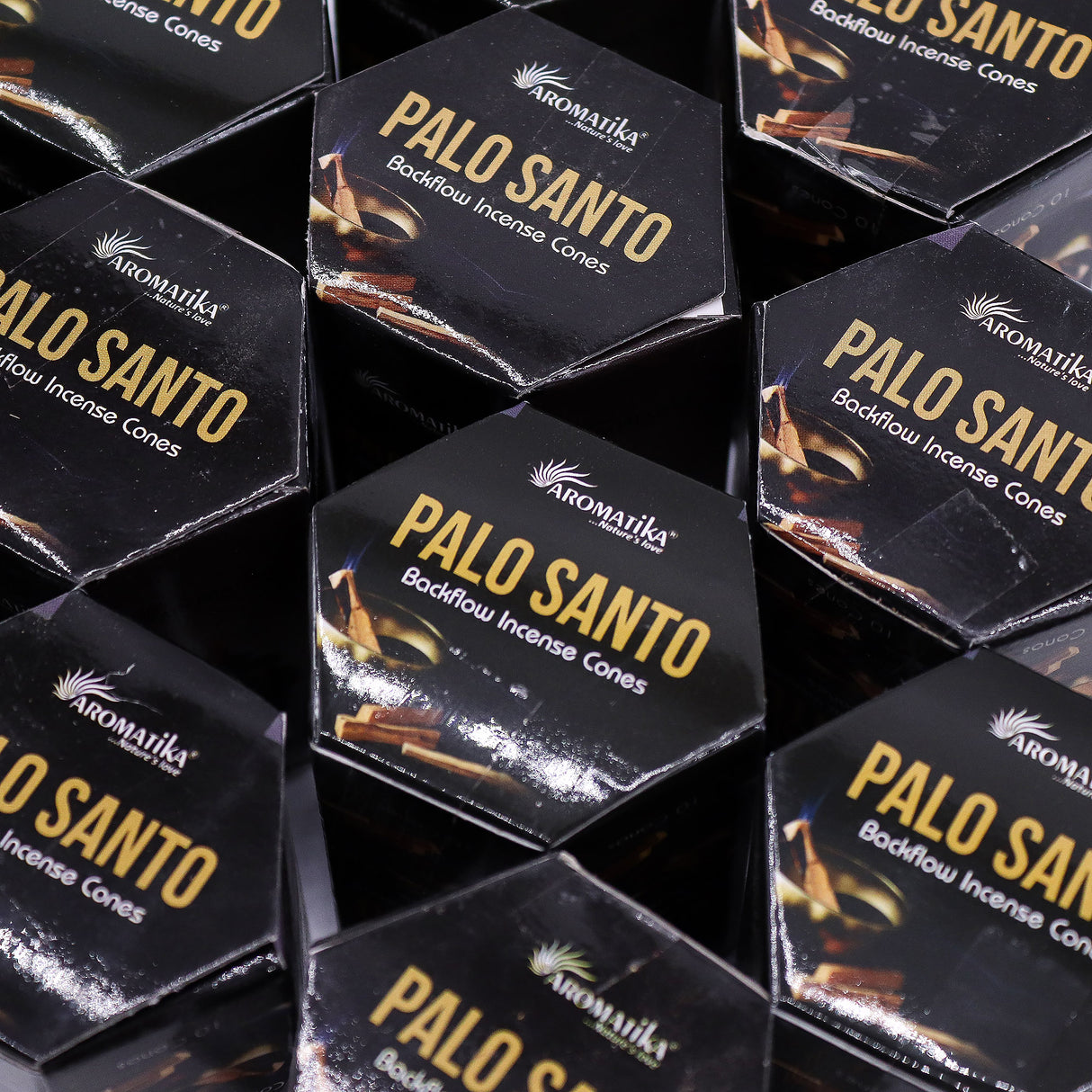 Cones de Incenso Backflow Palo Santo Masala 10 Cones