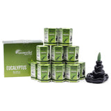 Cones de Incenso Backflow Eucalipto Pack de 10 Masala