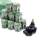 Cones de Incenso Backflow – Masala de Sálvia 10 Unidades