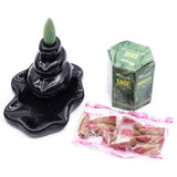Cones de Incenso Backflow – Masala de Sálvia 10 Unidades