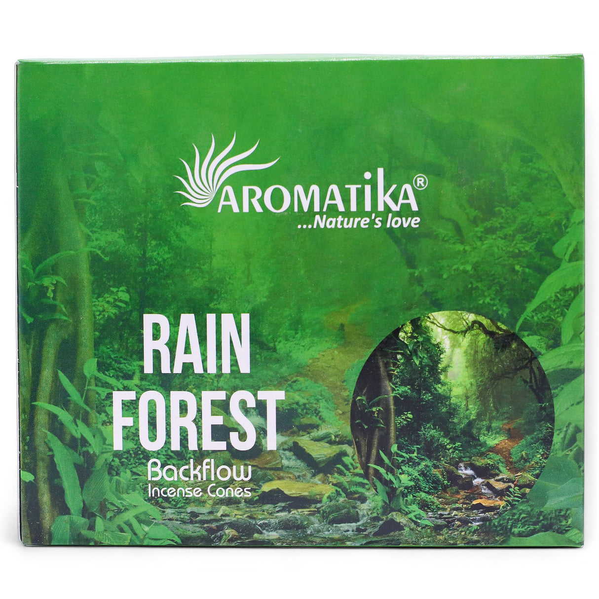 Backflow rökelsekoner Masala Regnskog 10 koner