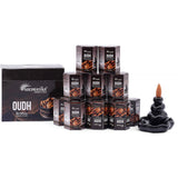 Cones de Incenso Backflow Oudh Masala Pack de 10