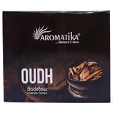 Cones de Incenso Backflow Oudh Masala Pack de 10