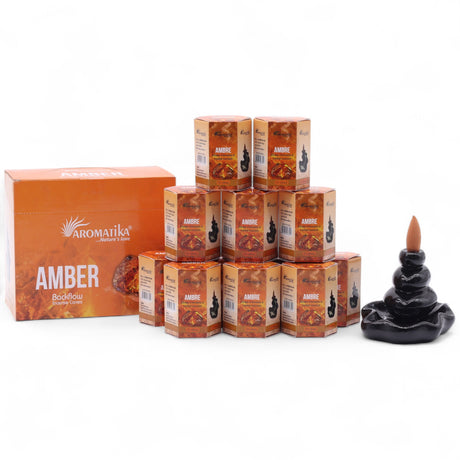Konusi za povratni dim Amber, 10 kom Aromatika