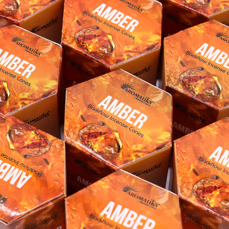 Konusi za povratni dim Amber, 10 kom Aromatika