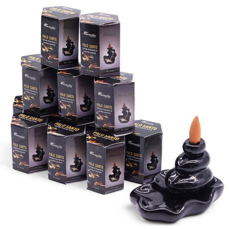 Backflow Wierookkegels Palo Santo Masala 10 Kegels