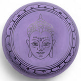 Extra Loud Purple Mushroom Meditation Singing Bowl 23cm