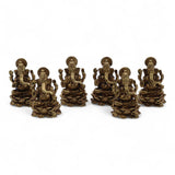 Kleine Messing-Ganesha-Idol-Statue, 37 mm, 22 g