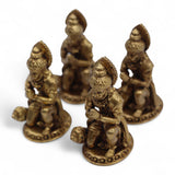 Miniatura in ottone della statua di Hanuman, 36 mm 30 g