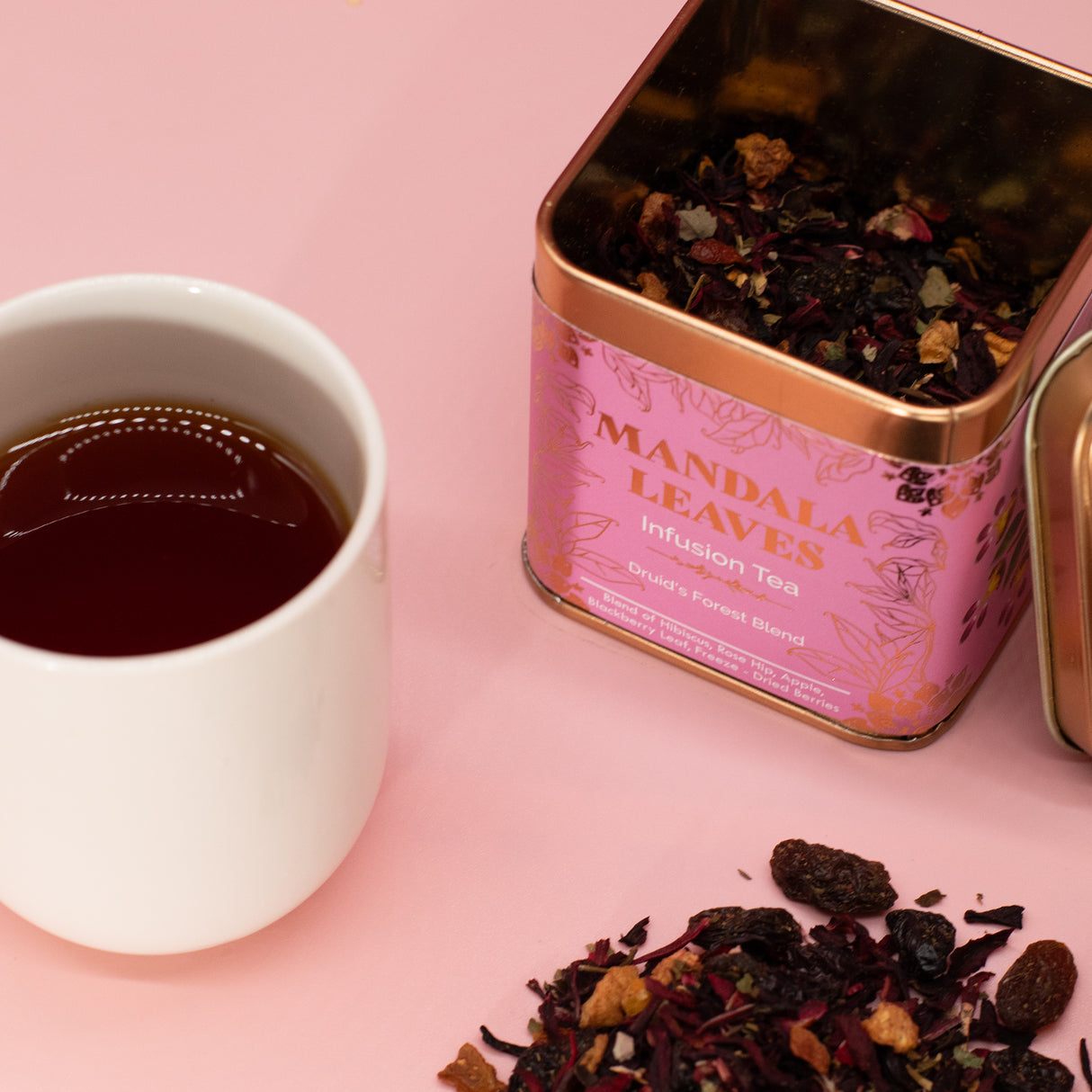 Druidenwald koffeinfreier Hibiskus-Beeren-Kräutertee