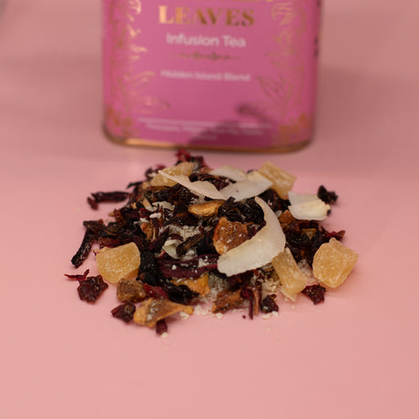 Ananas kokos hibiskus biljni čaj bez kofeina, 50 g
